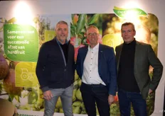 Rob van der Weele, Gerard Pronk en Pieter Quartel vertegenwoordigden The Greenery